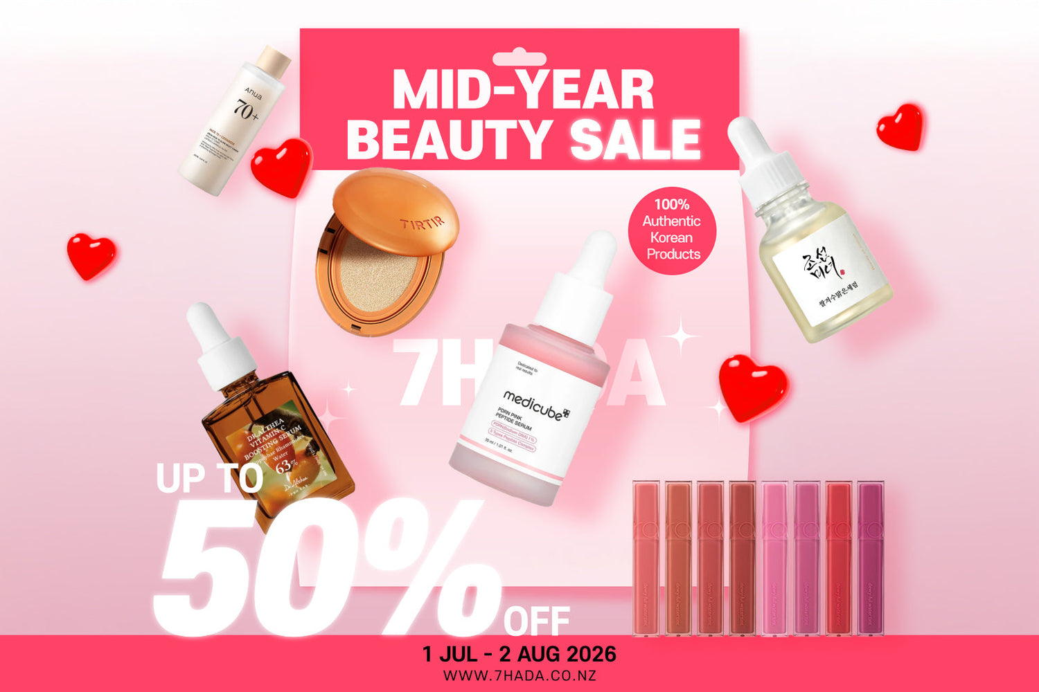 Mid Year Sale  for your Glow | 7HADA