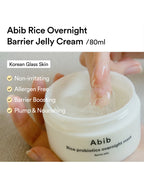 ABIB Rice Probiotics Overnight Mask Barrier jelly 80ml