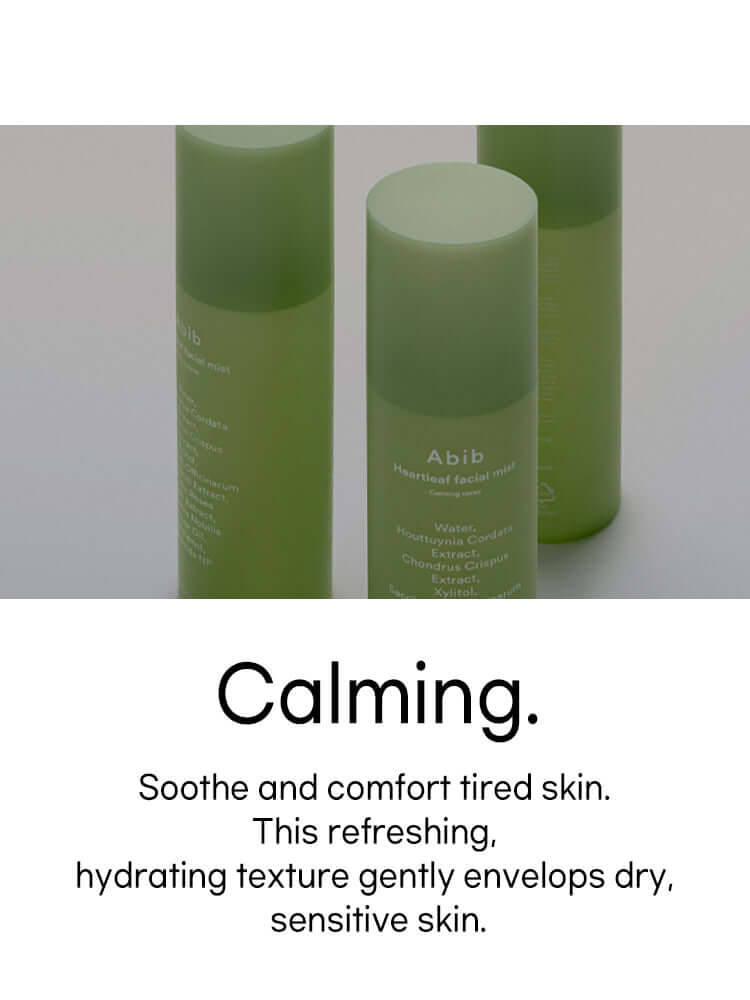 ABIB Heartleaf Facial Mist Calming Spray 300ml (150ml+150ml Refill)