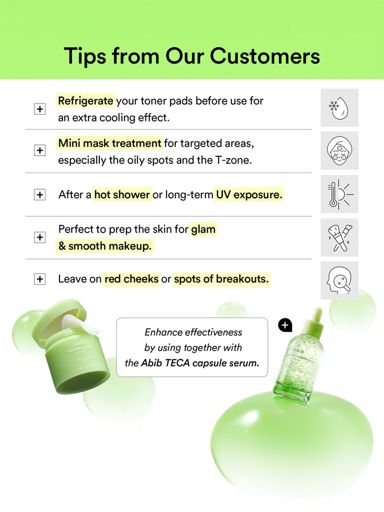 ABIB Heartleaf Spot Pad_Calming Touch 150ml 80pads