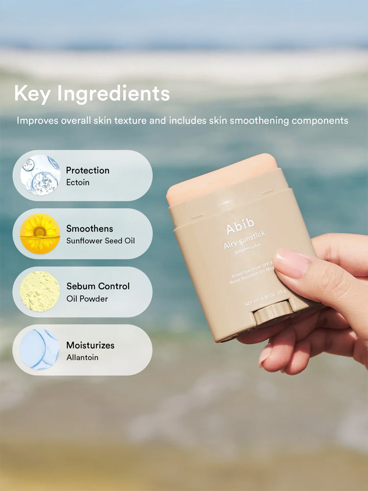 ABIB Airy Sunstick_Smoothing Bar 23g SPF50+PA++++