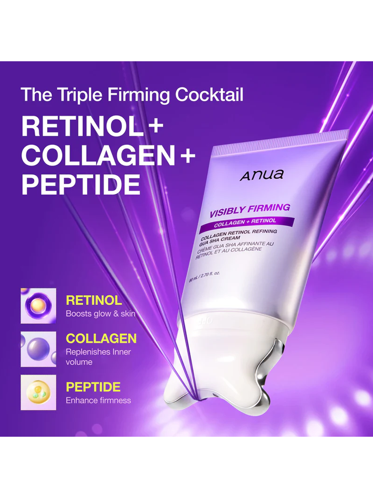 ANUA Collagen Retinol Refining Gua Sha Cream 80ml