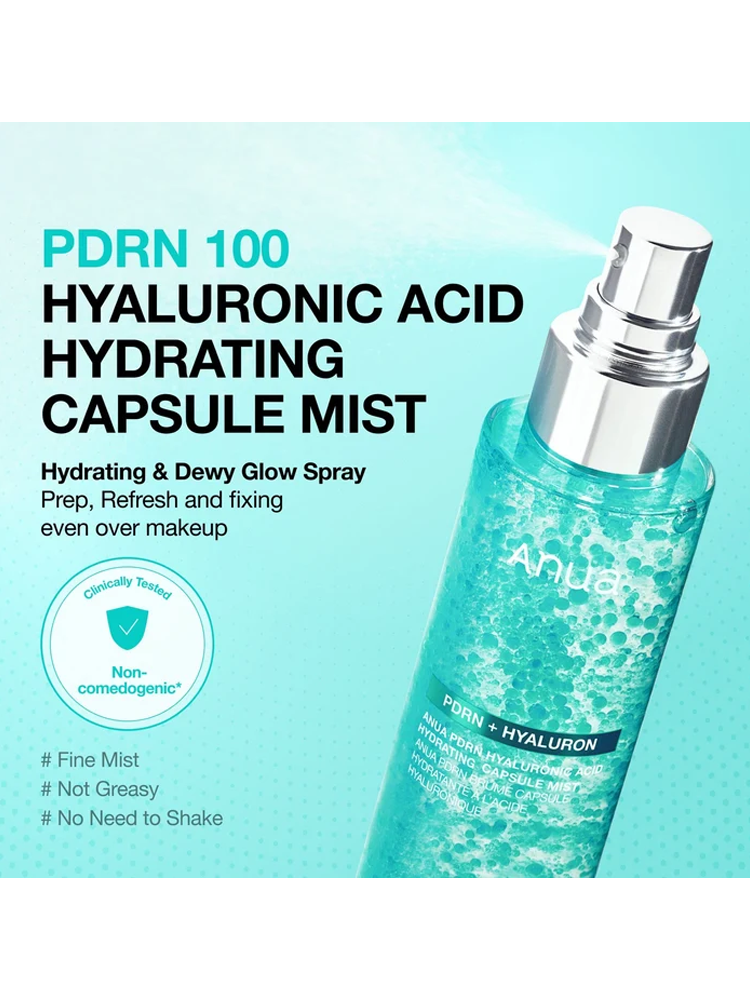 ANUA PDRN Hyaluronic Acid Hydrating Capsule Mist 100ml