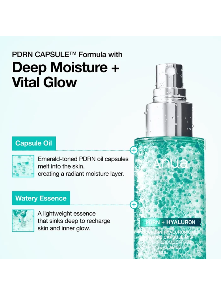 ANUA PDRN Hyaluronic Acid Hydrating Capsule Mist 100ml