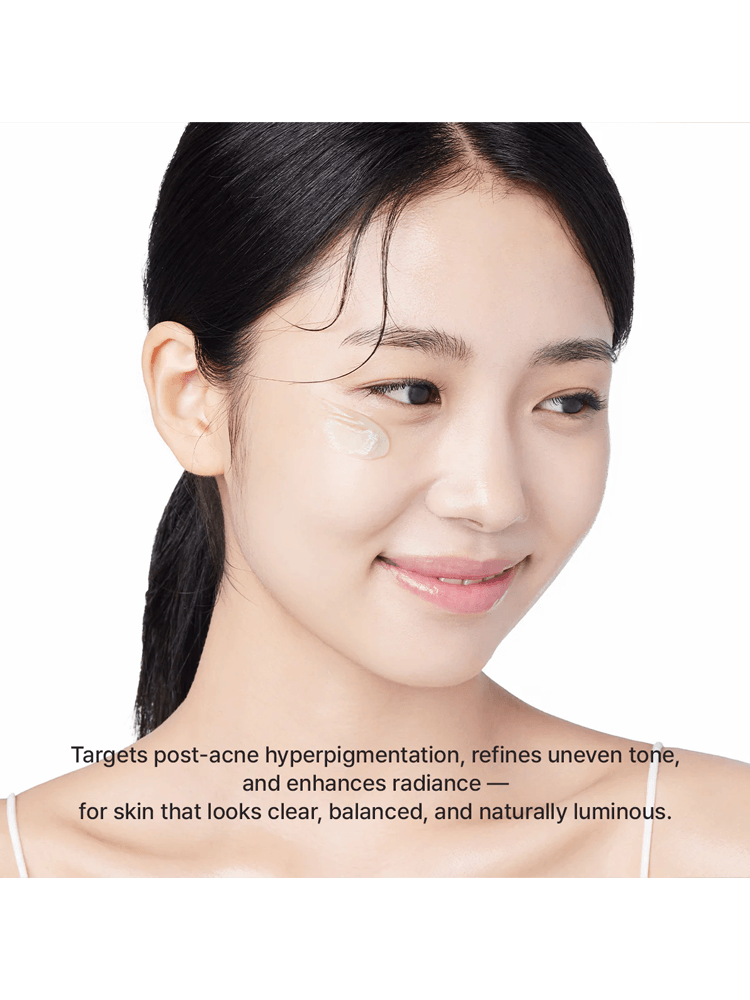 ARENCIA Holy Hyssop Serum 30 applied on skin for clear, balanced, and luminous complexion.