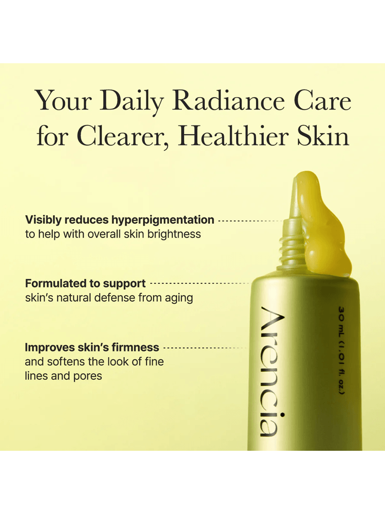 ARENCIA Vitamin Booster Shot 30ml with benefits for clearer, healthier skin and improved radiance.
