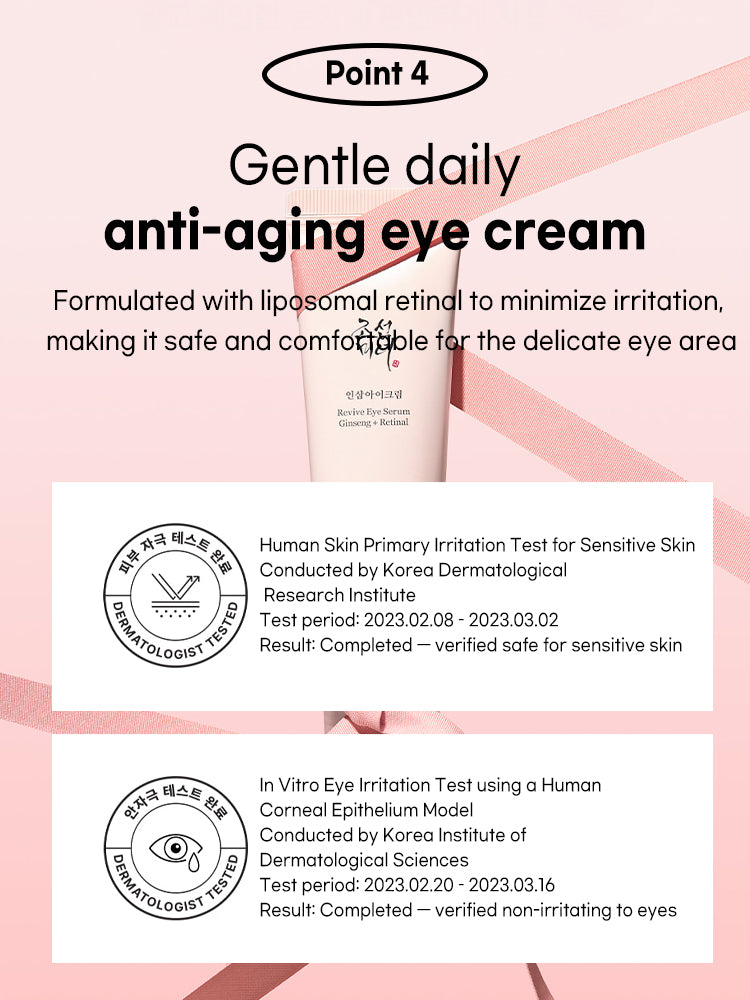 Beauty of Joseon Revive Eye Serum : Ginseng + Retinal 30ml