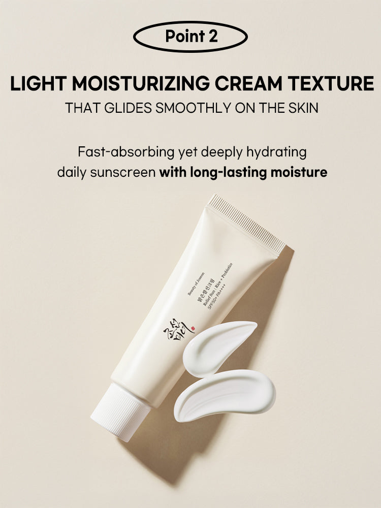 Beauty of Joseon Relief Sun : Rice + Probiotics 50ml SPF50+/PA++++