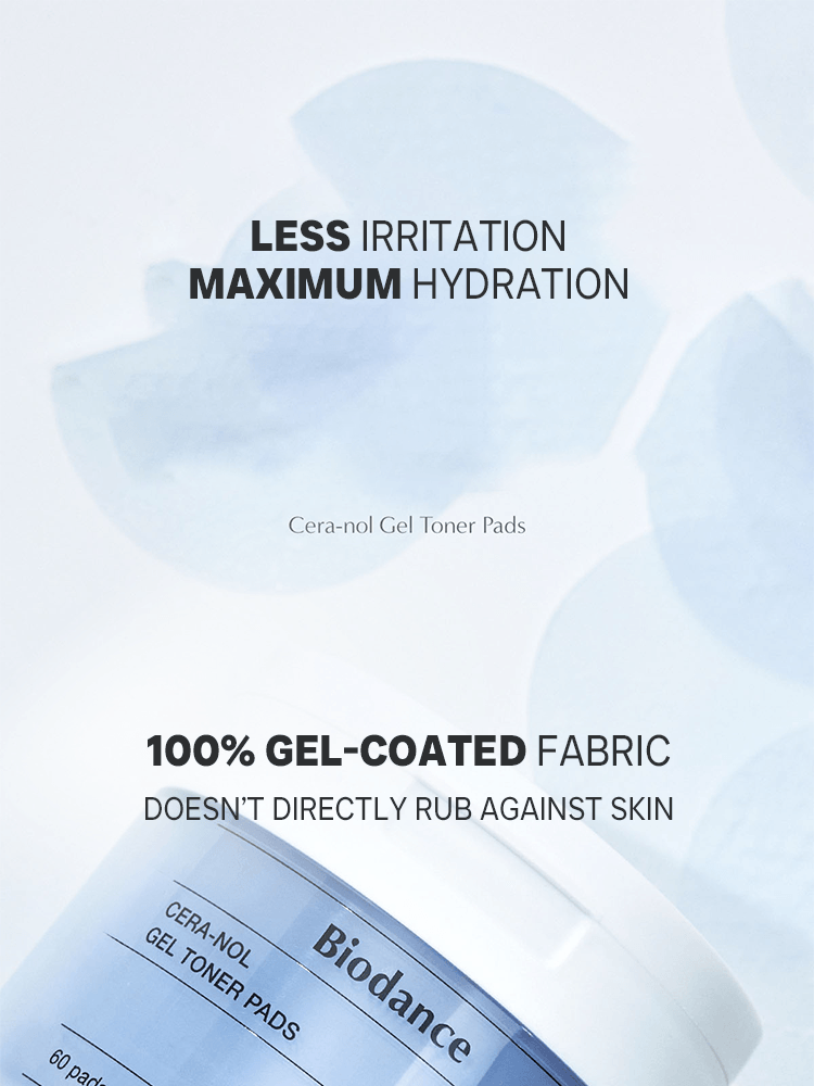 BIODANCE Cera-nol Gel Toner Pads