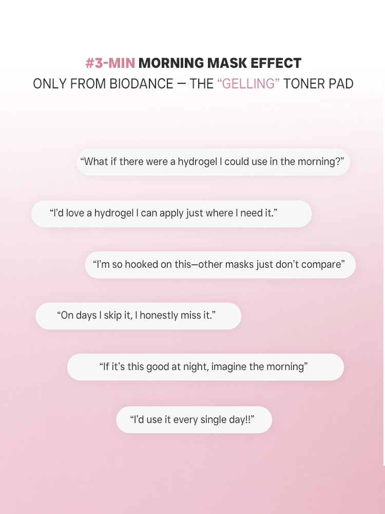BIODANCE Collagen Gel Toner Pads