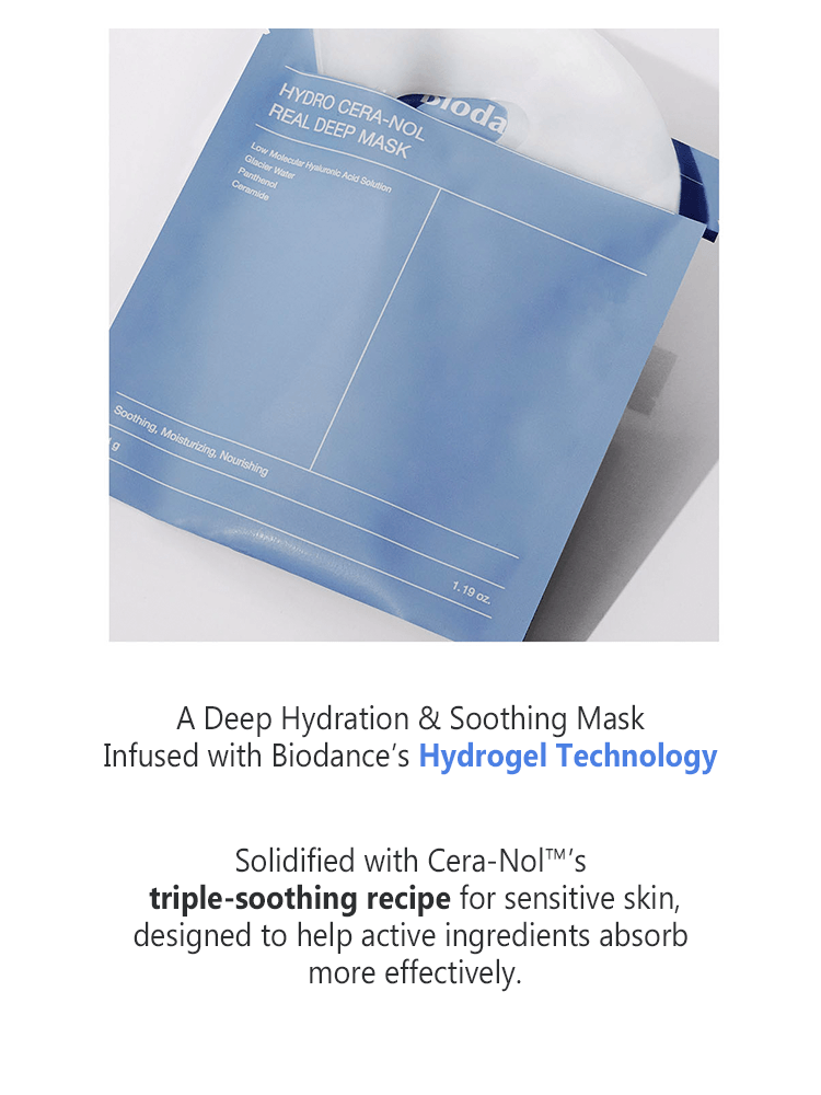 BIODANCE Hydro Cera-nol Real Deep Mask 34g #1pc