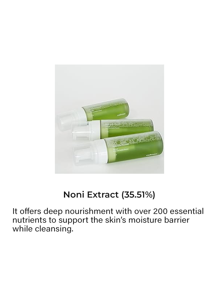 CELIMAX The Real Noni Acne Bubble Cleanser 155ml