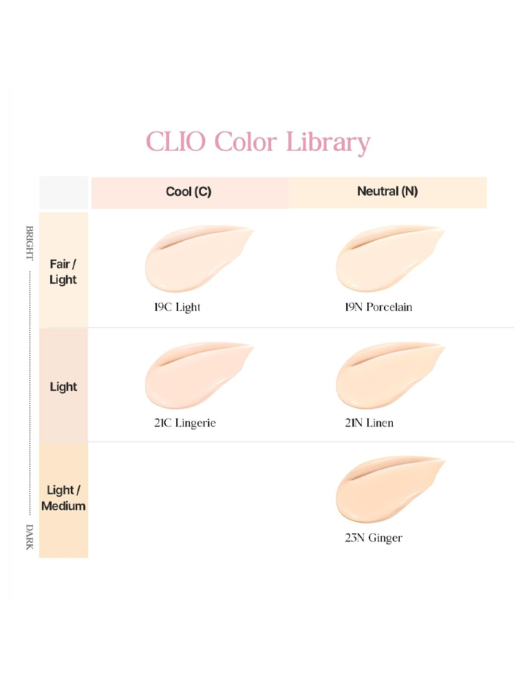 CLIO Kill Cover Mesh Glow Essential Cushion 15g SPF50+/PA++++