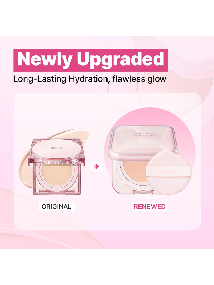 CLIO Kill Cover Mesh Glow Essential Cushion Puff 1ea