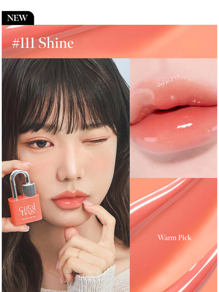 [CLEARANCE] CORAL HAZE Glow Lock Jelly Tint 4g [TXT Beomgyu Picks]