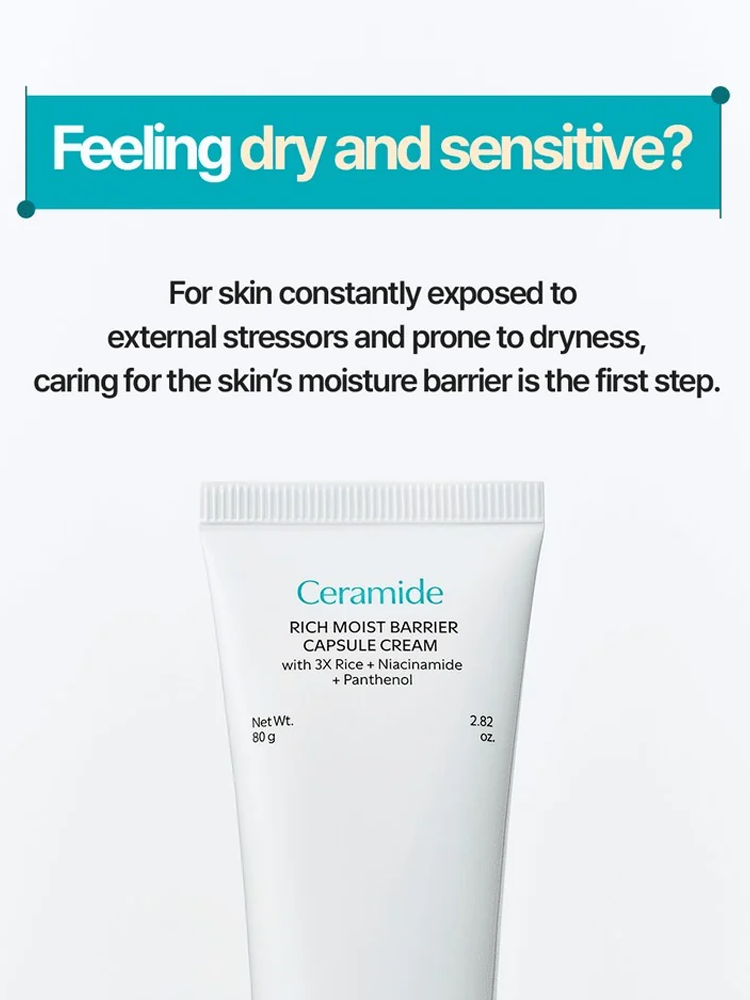 DEAR KLAIRS Rich Moist Barrier Capsule Cream 80g