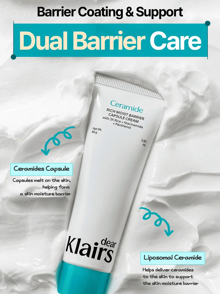 DEAR KLAIRS Rich Moist Barrier Capsule Cream 80g