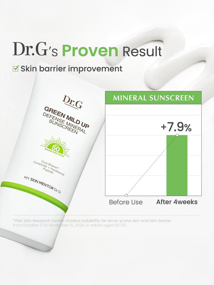 DR G Green Mild Up Sun 50ml SPF50+PA++++