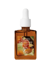 Dr.Althea Vitamin C Boosting Serum 30ml bottle with dropper, featuring Hippophae Rhamnoides Water.