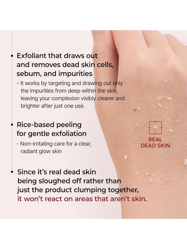 Dr.MELAXIN Peel Shot Exfoliating Black Rice Ampoule 80ml
