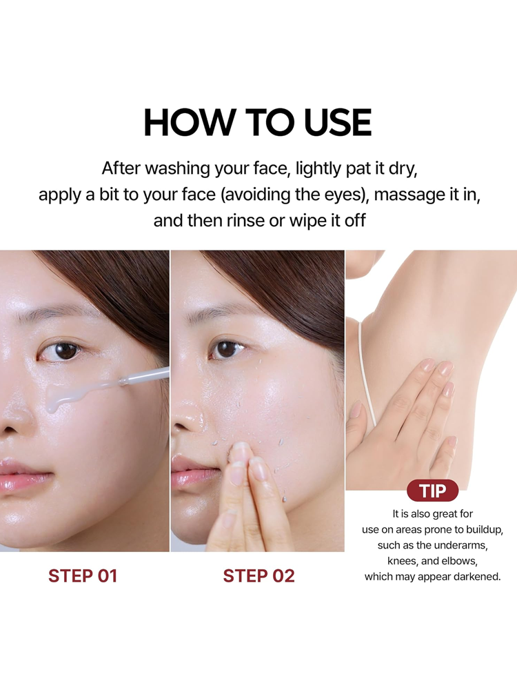Dr.MELAXIN Peel Shot Exfoliating Black Rice Ampoule 80ml
