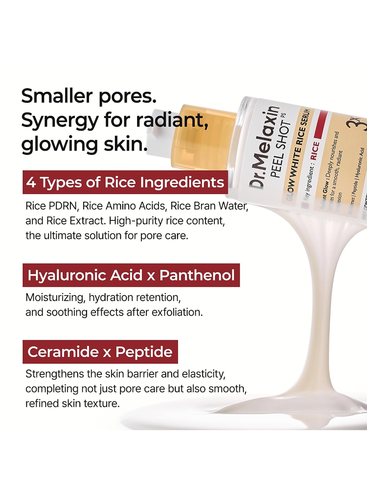 Dr.MELAXIN Peel Shot Rice Serum 30ml