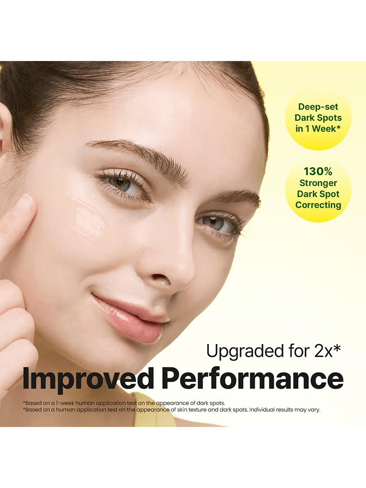 GOODAL Green Tangerine Vita C Dark Spot Care Serum Alpha promoting improved performance and dark spot correction on skin.