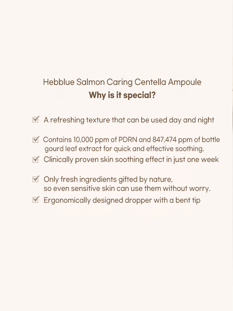 HEVEBLUE Salmon Caring Centella Cream 100ml
