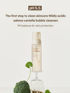 HEVEBLUE Salmon Caring Centella Bubble Cleanser 200ml