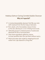 HEVEBLUE Salmon Caring Centella Bubble Cleanser 200ml