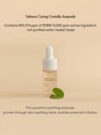 HEVEBLUE Salmon Caring Centella Special Travel Kit Bag