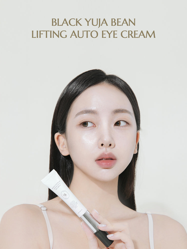 HEVEBLUE Black Yuja Bean Lifting Auto Eye Cream 15ml
