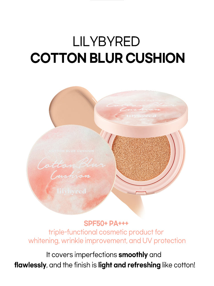 LILYBYRED Cotton Blur Cushion 15g SPF50+PA+++