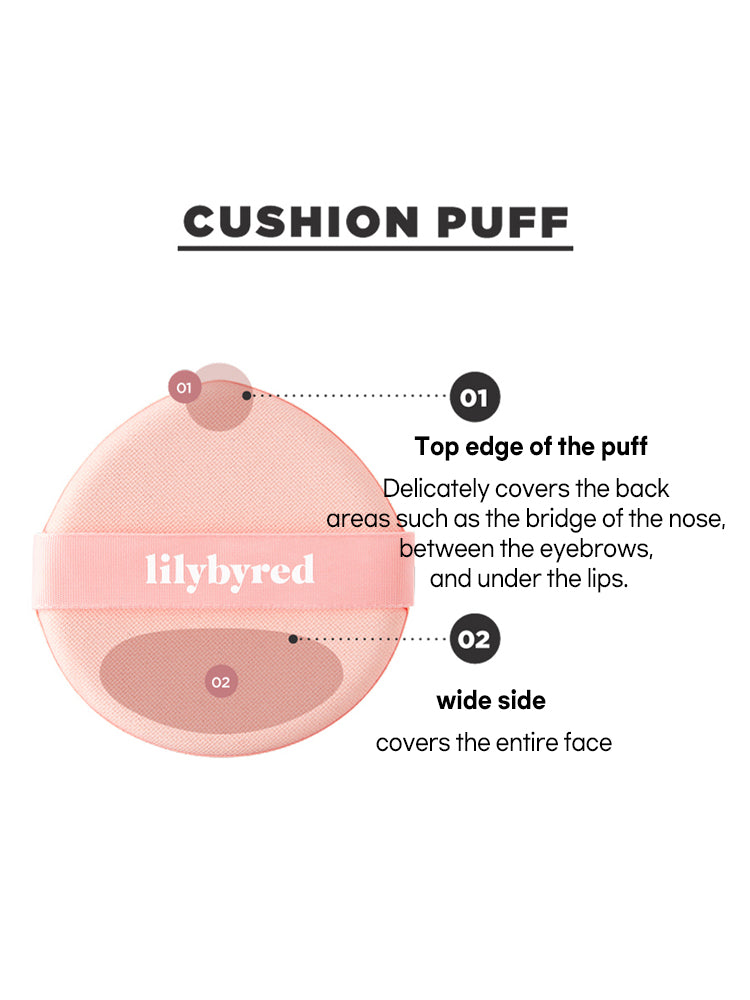 LILYBYRED Cotton Blur Cushion 15g SPF50+PA+++