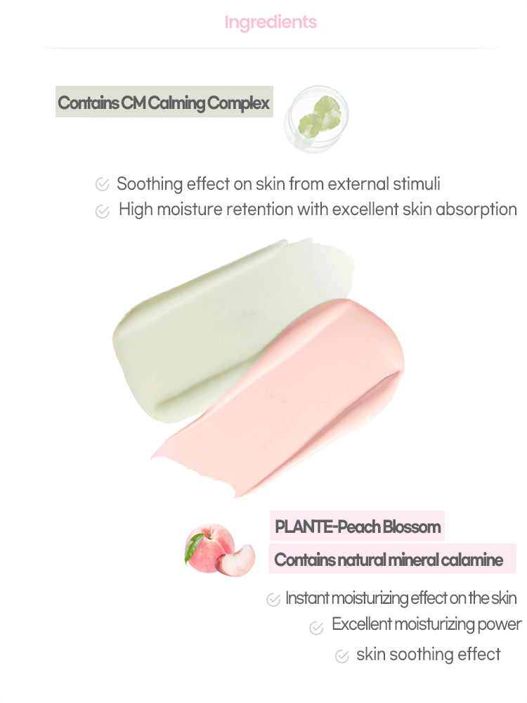 LILYBYRED Dual Light Tone Up Cushion 12g SPF50+PA+++#Peach Green