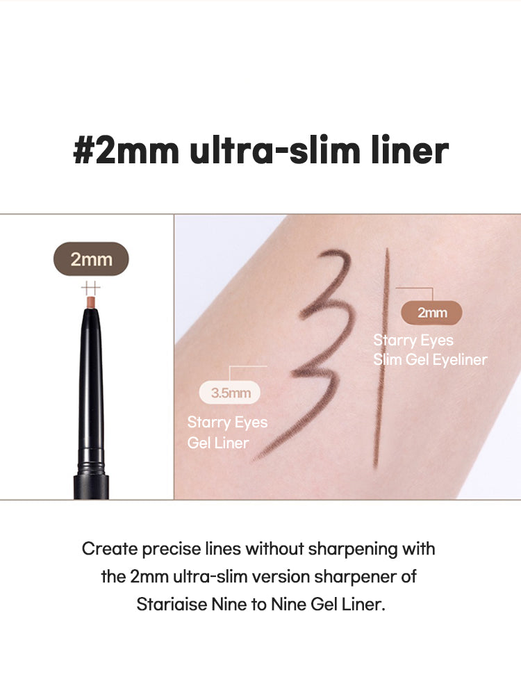 LILYBYRED Starry Eyes Am9 To Pm9 Slim Gel Eyeliner 0.14g