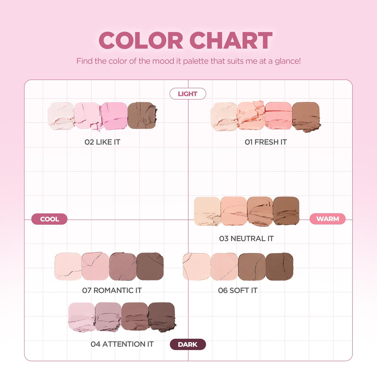 LILYBYRED Mood It Palette 3.2g