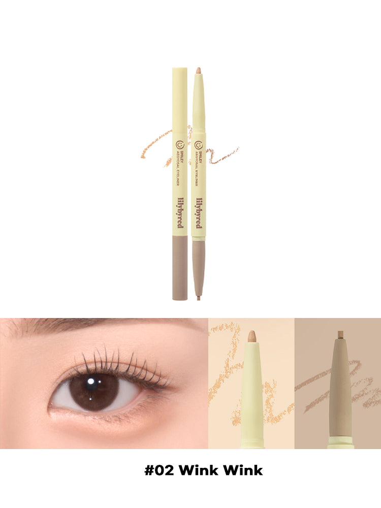 LILYBYRED Smiley Aegyosal Eyeliner 0.1g/0.22g