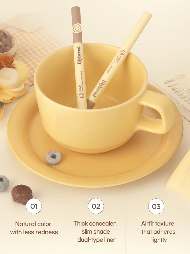 LILYBYRED Smiley Aegyosal Eyeliner 0.1g/0.22g