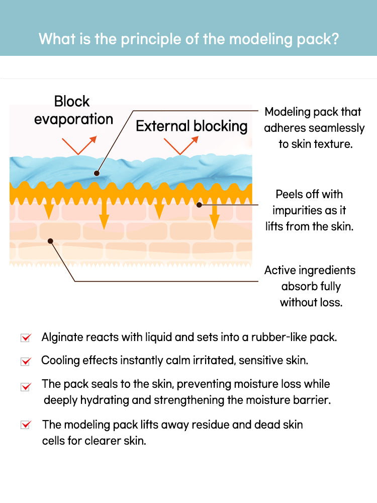 LINDSAY Modeling Mask Cup Pack 28g