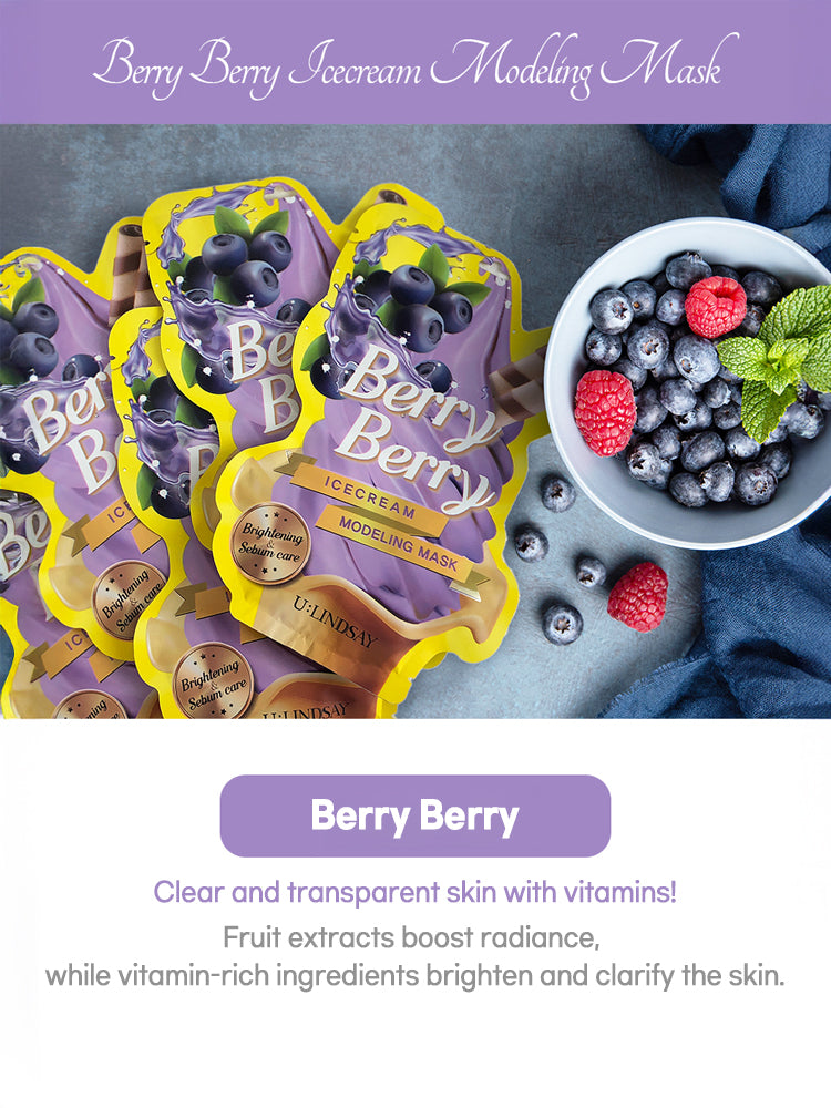 LINDSAY [ULINDSAY] Icecream Modeling Mask 50g+5g