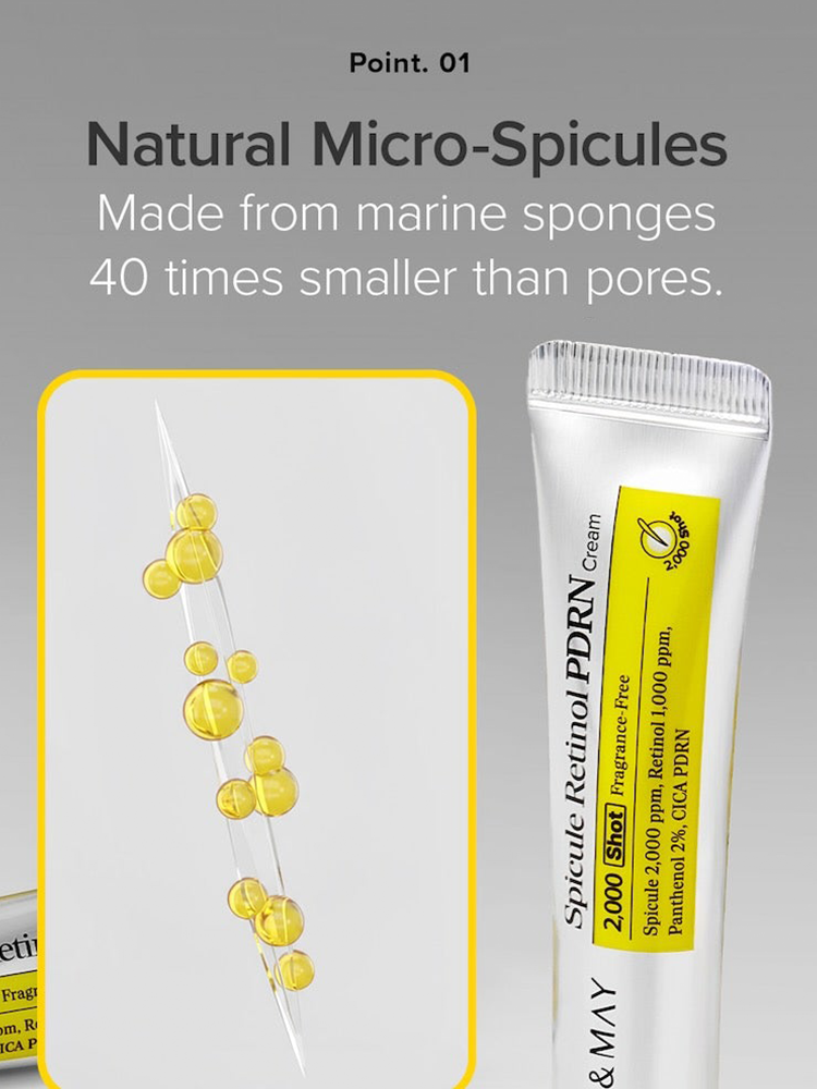 MARY&MAY Spicule Retinol PDRN Cream 15g