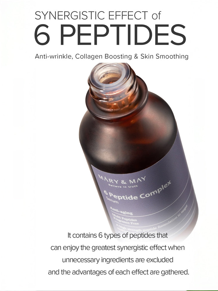 MARY&MAY 6Peptide Complex Serum 30ml