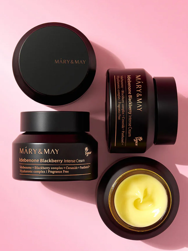 MARY&MAY Idebenone+Blackberry Intense Cream 70g