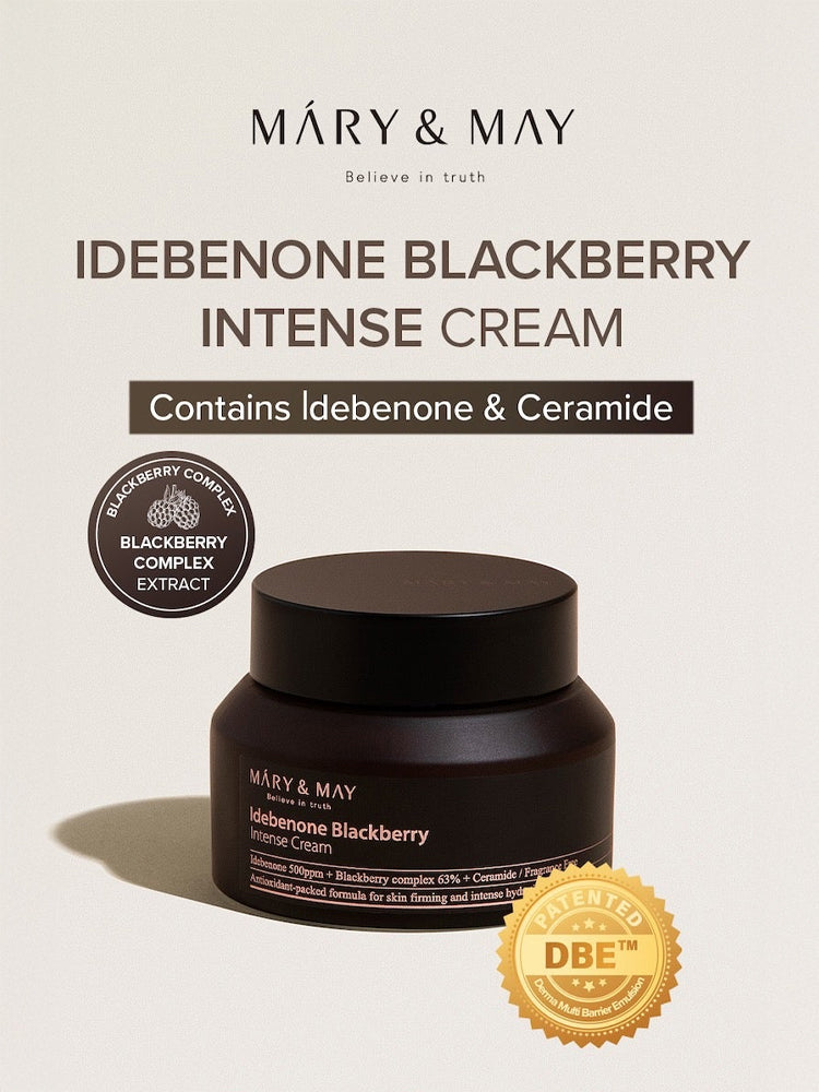 MARY&MAY Idebenone+Blackberry Intense Cream 70g