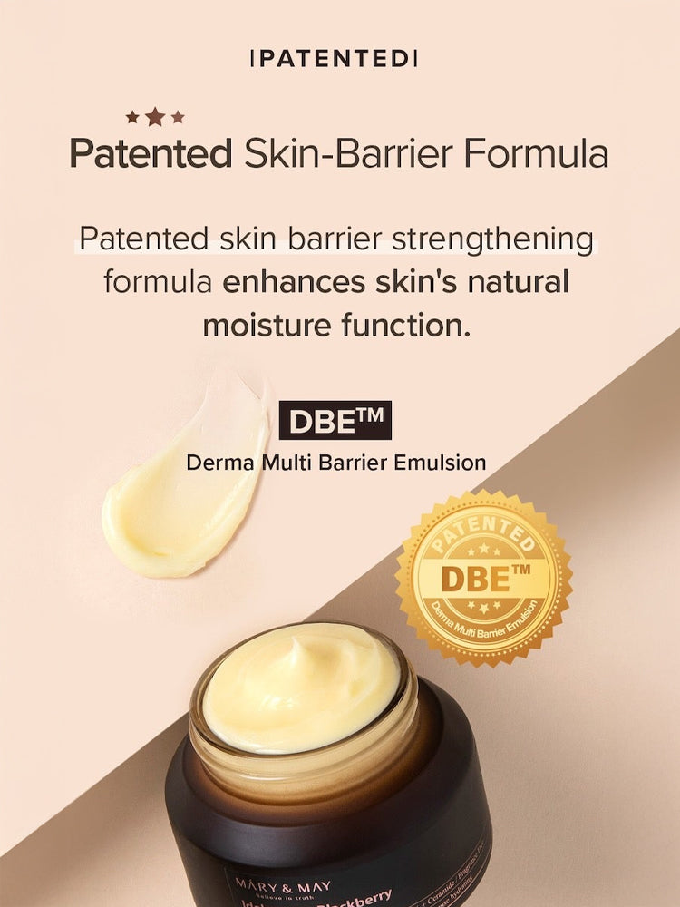 MARY&MAY Idebenone+Blackberry Intense Cream 70g