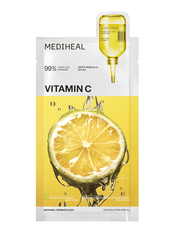 MEDIHEAL Vitamin C Essential Mask Clear Toning 24ml #1pc
