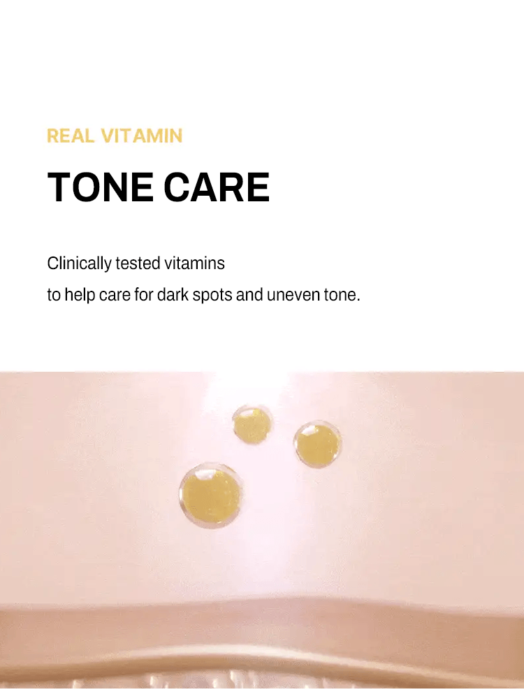 MIP Vitamax All In One Lotion showcasing tone care benefits with clinically tested vitamins for dark spots and uneven tone.