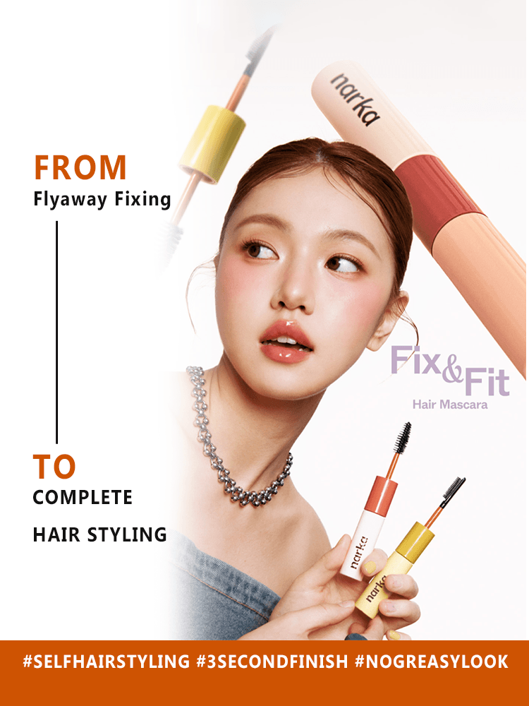 NARKA Core Rebuild Hair Mascara for flyaway fixing and complete hair styling in seconds.