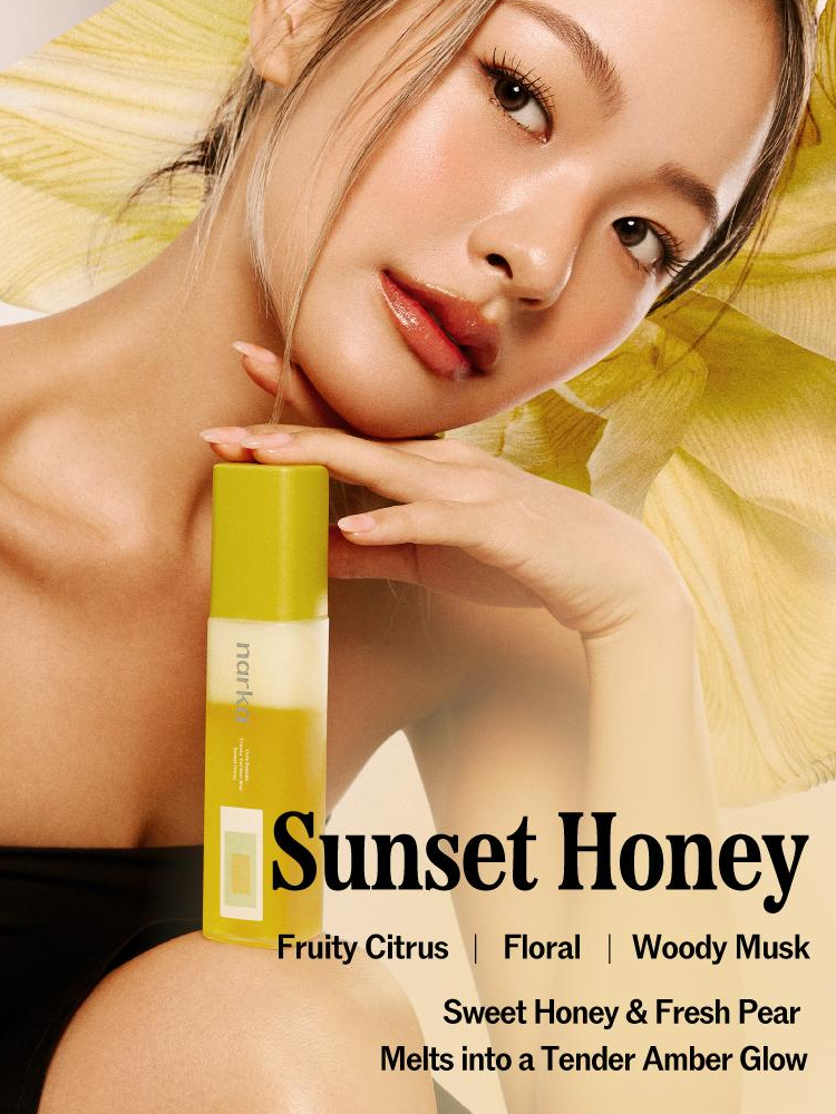 NARKA Core Rebuild Creamy Veil Hair Mist 80ml #Sunset Honey
